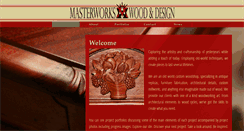 Desktop Screenshot of masterworkswoodanddesign.com
